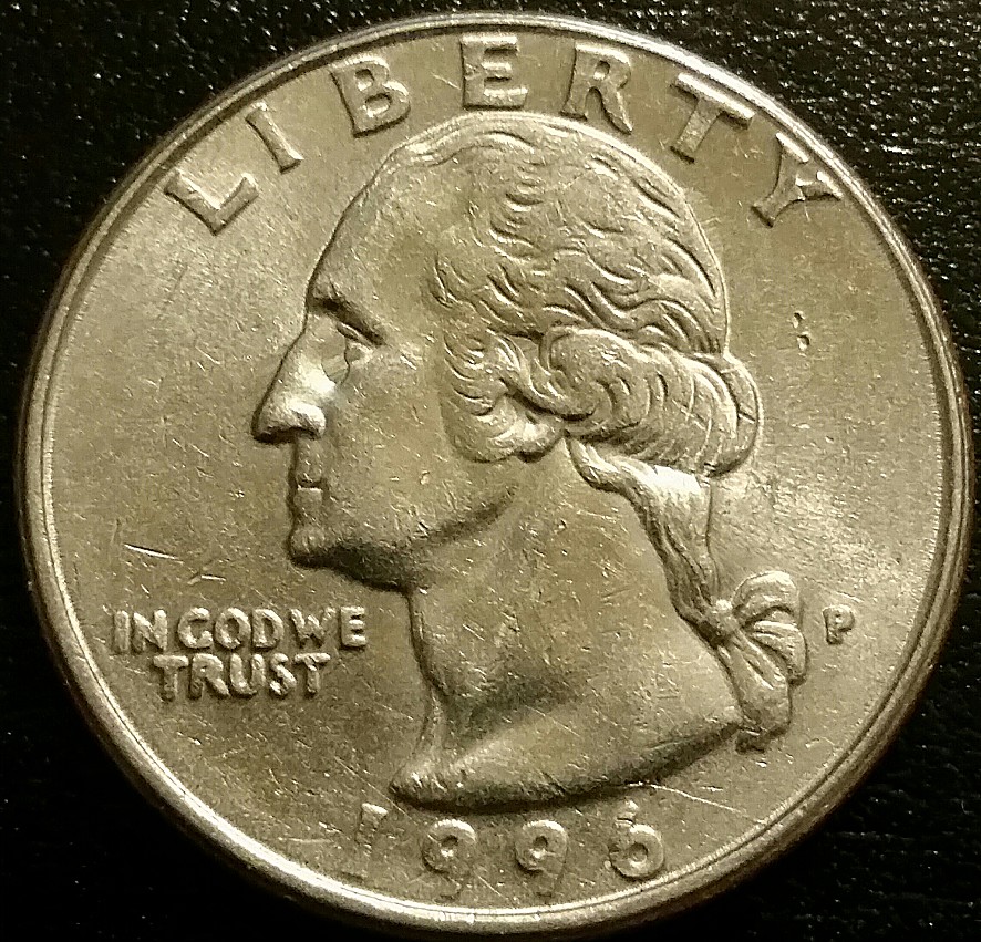 4x-1996-P-Quarters-Showing-The-Progression-Of-A-Die-Crack?